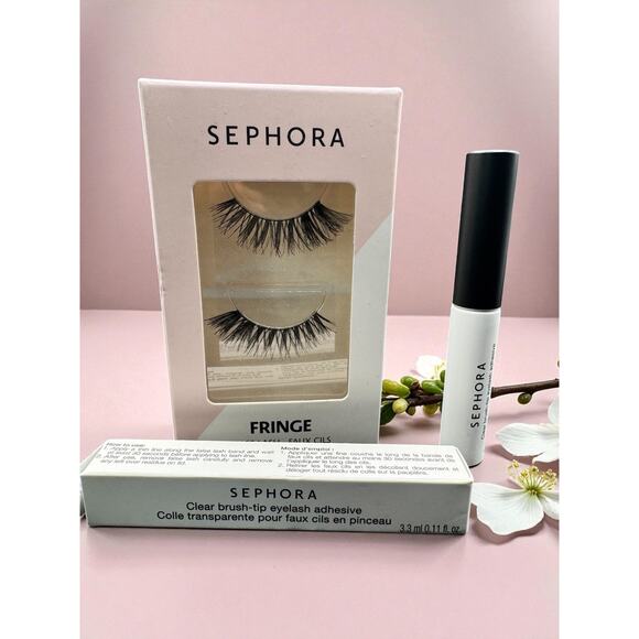 SEPHORA False Eyelashes Vegan Fringe PLUS SEPHORA Eyelash adhesive! 2-in1!!!! - Picture 1 of 1